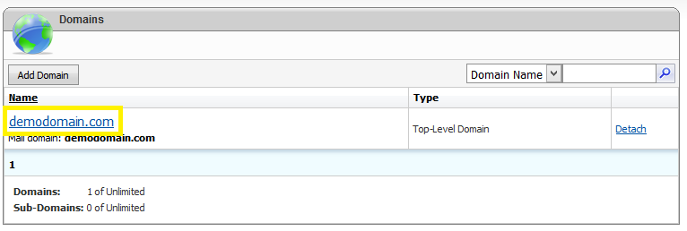 Edit DNS Zone