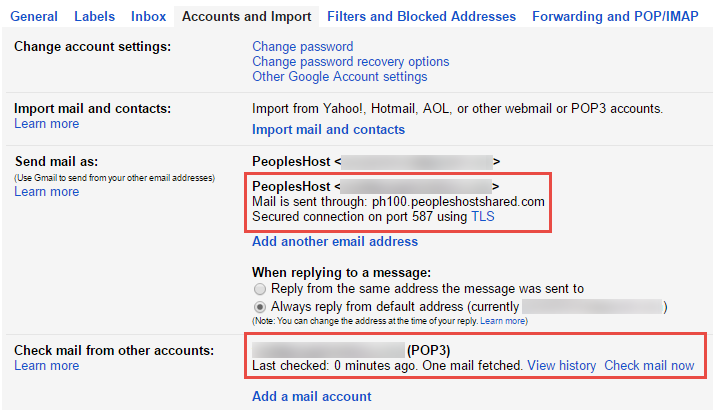 Set Up POP3 and SMTP in Gmail
