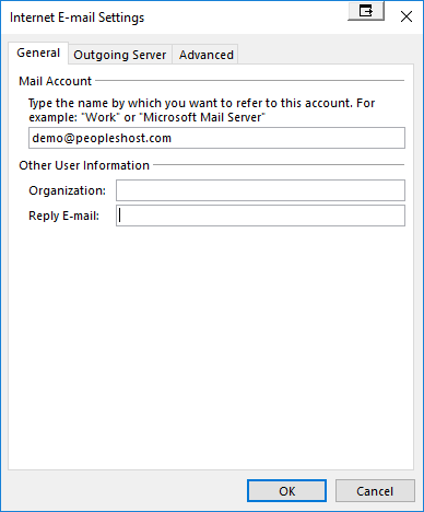 Setup Email in Outlook