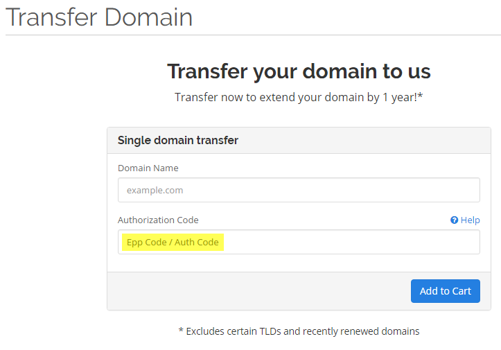 Transfer Domain to PeoplesHost