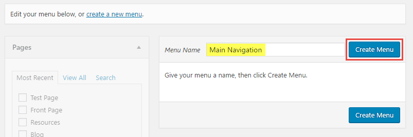 Add Page to WordPress Navigation