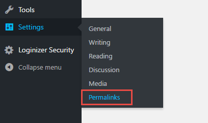 WordPress Permalink Structure