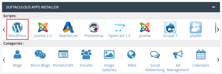 Facebook app installer что это. WORDPRESS Joomla Drupal. Softaculous. Facebook app installer.